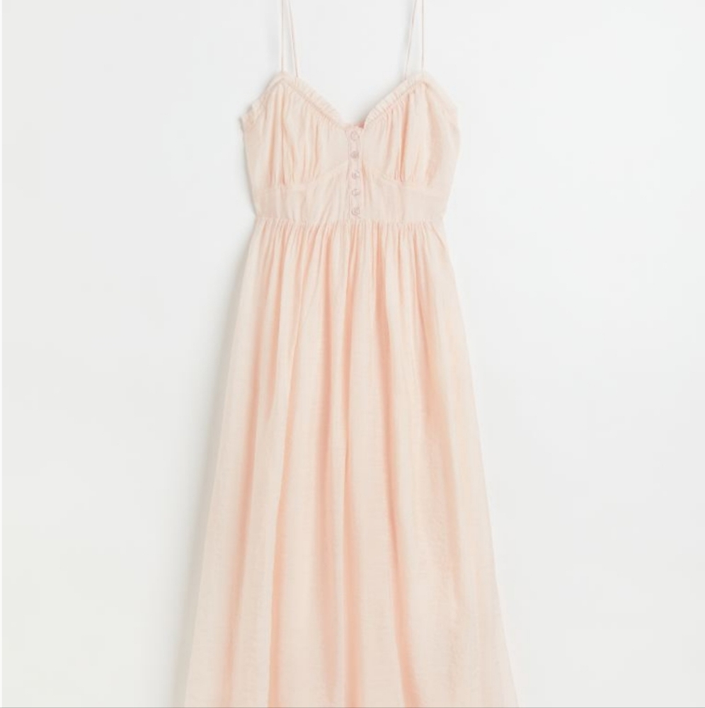 H&M Button Front Dress